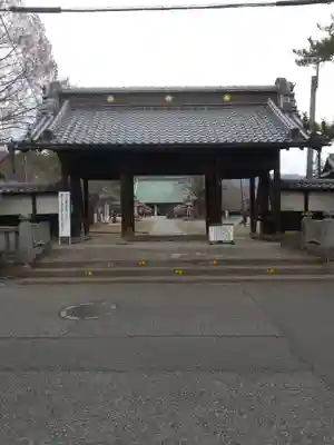 大光院 新田寺の山門・神門