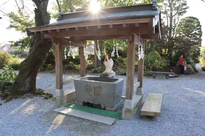 鷲宮神社の手水舎