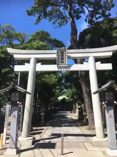 菊田神社の鳥居