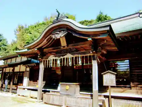 畑子安神社の本殿・本堂
