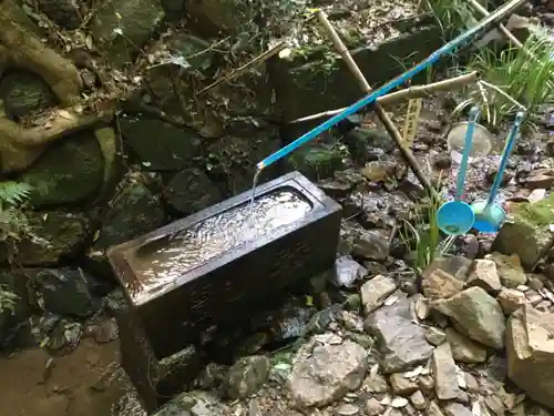 太平山神社の手水舎