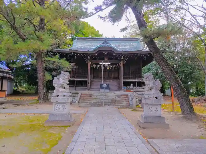 国玉神社・八劔社合殿の本殿・本堂