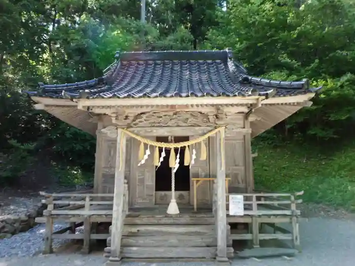 大島神社の本殿・本堂