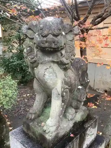 神明社（高畑神明社）の狛犬