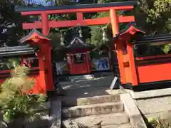 奈良豆比古神社の鳥居