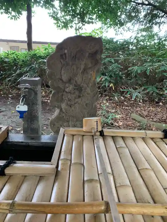 沓掛香取神社の手水舎