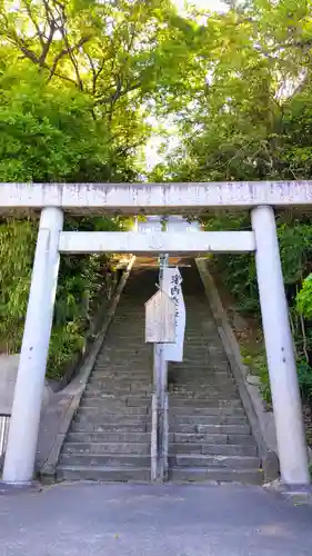 神明社（荒井神明社）の鳥居