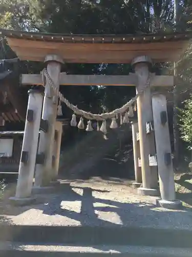 落立神社の鳥居