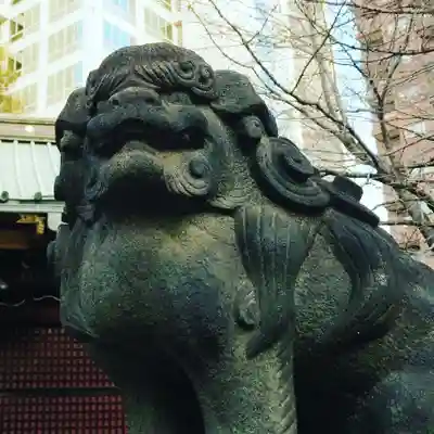 金王八幡宮の狛犬