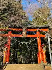 新倉富士浅間神社の鳥居