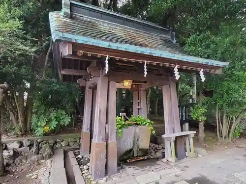 富知六所浅間神社の手水