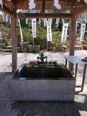 秩父今宮神社の手水舎