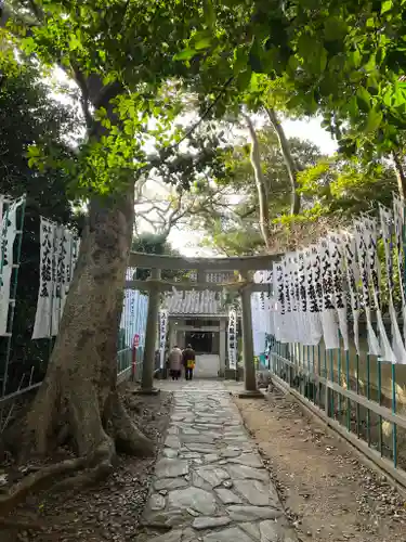 八大龍神社の鳥居