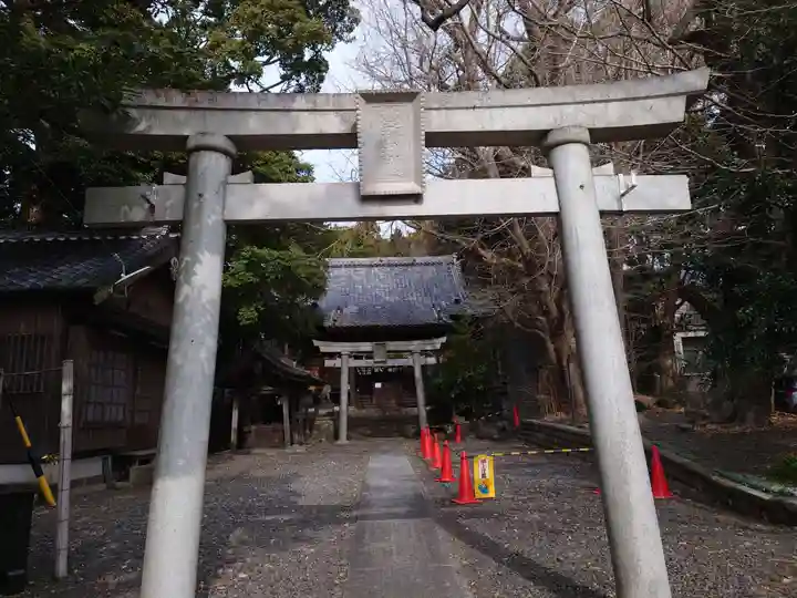 豊積神社の鳥居