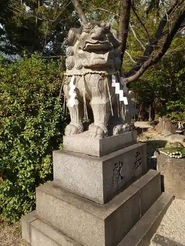 堀越神社の狛犬