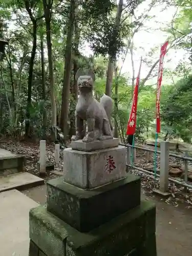 春日部八幡神社の狛犬