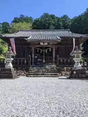 蜂前神社の本殿・本堂