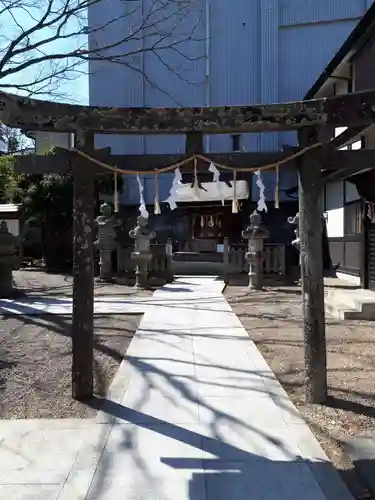 御釜神社の鳥居