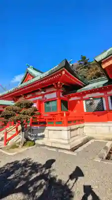 足利織姫神社の本殿・本堂