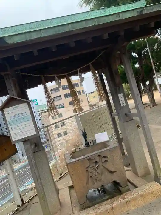大歳神社の手水舎