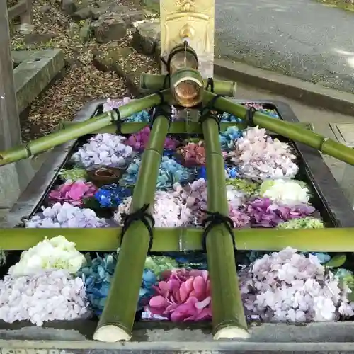唐澤山神社の手水舎