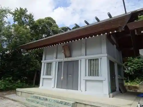 上郷神明社の本殿・本堂