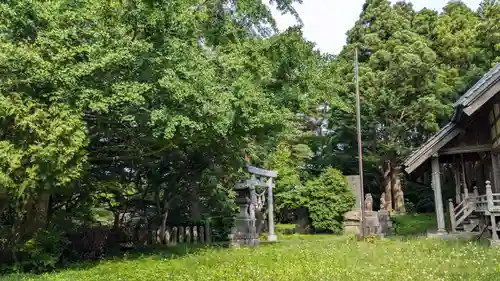 住三吉神社の庭園