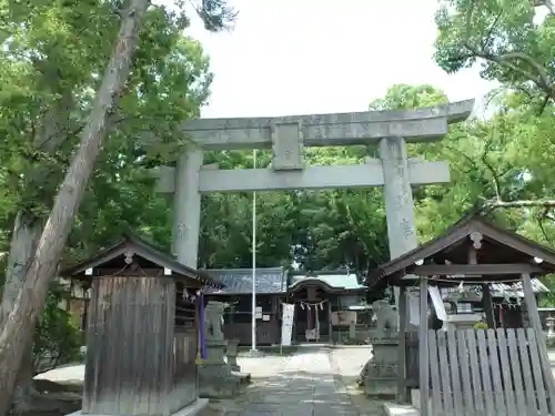 大多羅乳女神社の鳥居