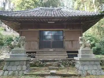 神明社の本殿・本堂