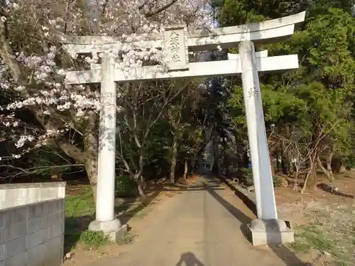 一ノ矢八坂神社の鳥居