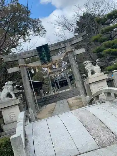 老松神社の鳥居