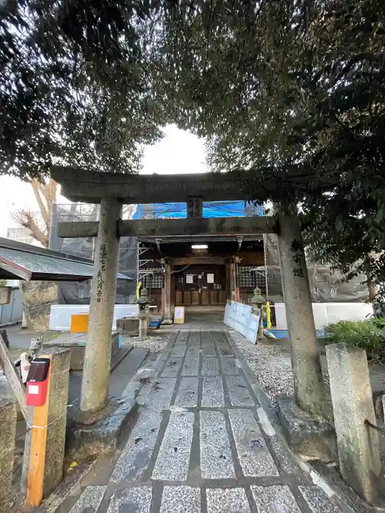 貴布禰神社の鳥居