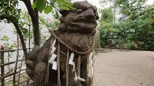 堀越神社の狛犬