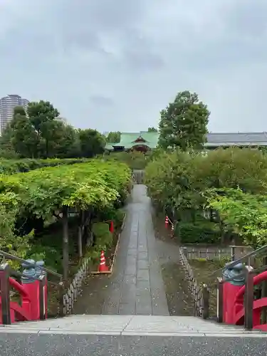 亀戸天神社の庭園