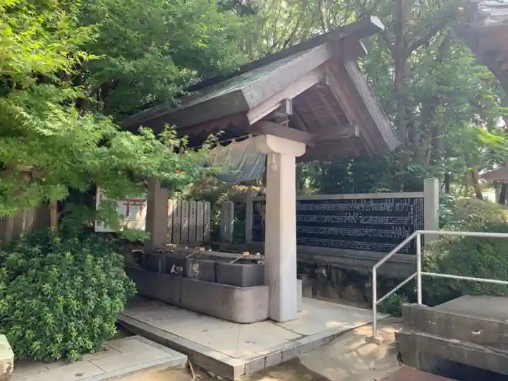 自凝島神社の手水舎