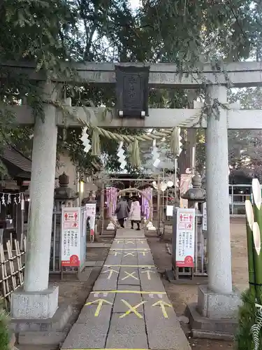 大宮前春日神社の鳥居