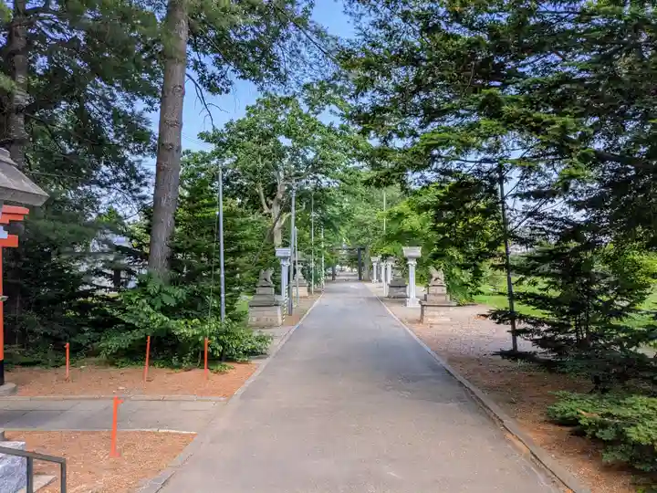 芽室神社の景色