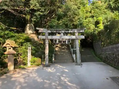 玉作湯神社の鳥居