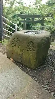 青木神社の手水舎