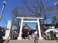 浅草富士浅間神社の鳥居