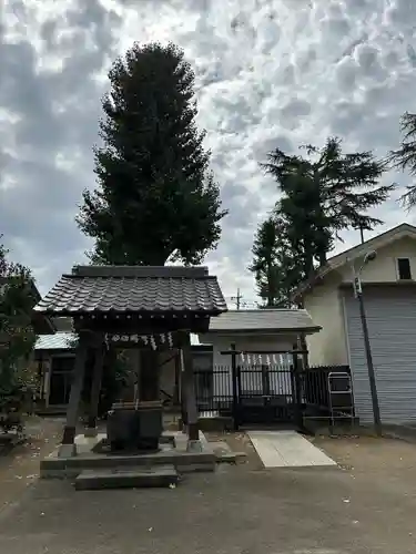 小野神社の手水舎