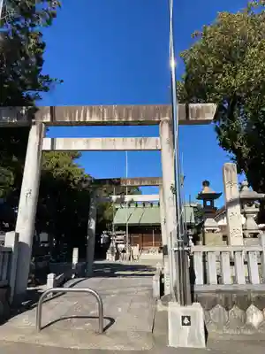 御井神社の鳥居