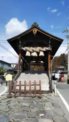 諏訪大社下社春宮の周辺