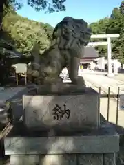 常磐神社の狛犬