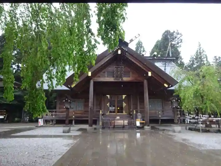 開成山大神宮の本殿・本堂