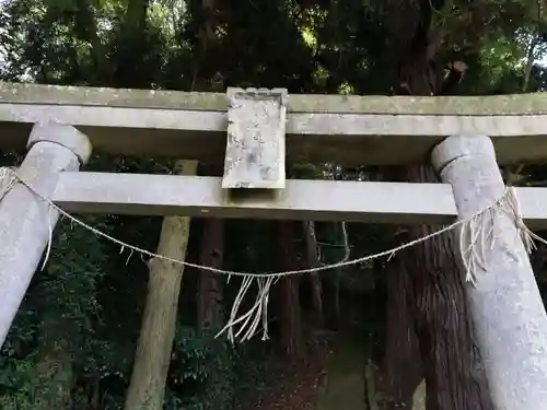 顕國魂神社の鳥居