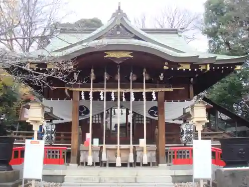 鎮守氷川神社の本殿