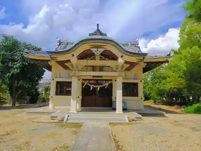 八幡神社(服部八幡神社)の本殿・本堂