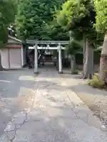 網一色 八幡神社の鳥居
