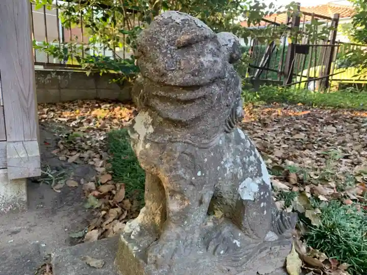 白幡神社の狛犬